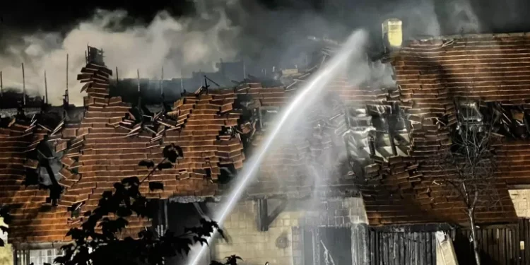 Horrendous House Fire in Reading Destroys Multiple Homes